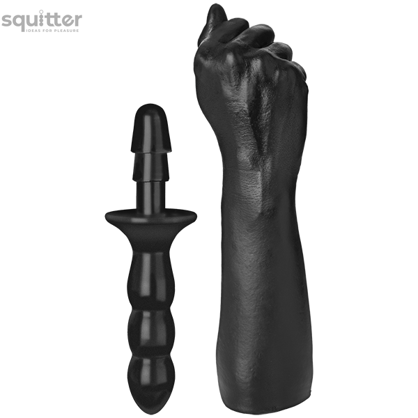 Кулак для фістинга Doc Johnson Titanmen The Fist with Vac-U-Lock Compatible Handle, діаметр 7,6 см SO2809 фото