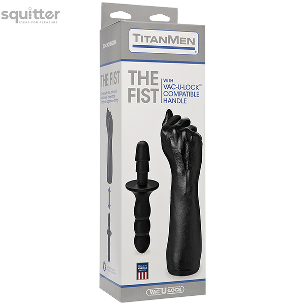 Кулак для фістинга Doc Johnson Titanmen The Fist with Vac-U-Lock Compatible Handle, діаметр 7,6 см SO2809 фото