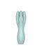 Кліторальний вібратор Satisfyer Threesome 3 Mint з трьома пальчиками SO6102,2 - інтернет-магазин інтимних товарів Squitter