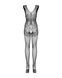 Бодистокинг Obsessive Bodystocking F234 S/M/L, абстрактный рисунок, глубокое декольтеSO7230,6 - интернет-магазин интимных товаров Squitter