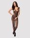 Бодистокинг Obsessive Bodystocking F234 S/M/L, абстрактный рисунок, глубокое декольтеSO7230,3 - интернет-магазин интимных товаров Squitter