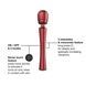 Вібромасажер MAN.WAND EDGY Velvet Red SX4043,4 - інтернет-магазин інтимних товарів Squitter