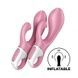 Вибратор-кролик надувной Satisfyer Air Pump Bunny 2SO8412,1 - интернет-магазин интимных товаров Squitter