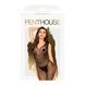Бодистокинг с узором в виде крыльев и бабочки Penthouse - Wild catch black S/LSO4399,3 - интернет-магазин интимных товаров Squitter