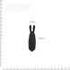 Вібропуля Adrien Lastic Pocket Vibe Rabbit Black зі стимулюючими вушками AD33499 фото 2