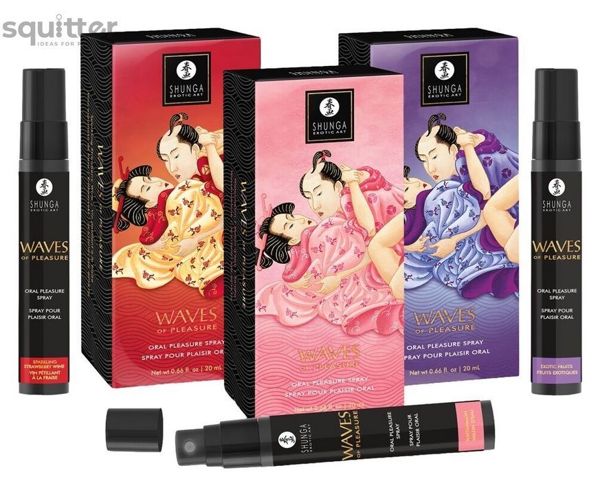 Спрей для посилення слиновиділення Shunga Waves of Pleasure Watermelon SX3263 - онлайн-сексшоп Сквітер