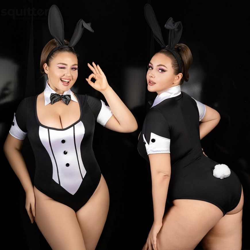 Еротичний костюм зайчика JSY P61102 Plus Size SX1847 - онлайн-сексшоп Сквітер