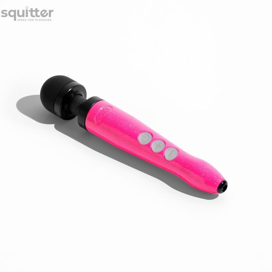 Вібромасажер DOXY Die Cast 3R Hot Pink, дуже потужний, перезаряджуваний, металевий корпус SX2460 - онлайн-сексшоп Сквітер
