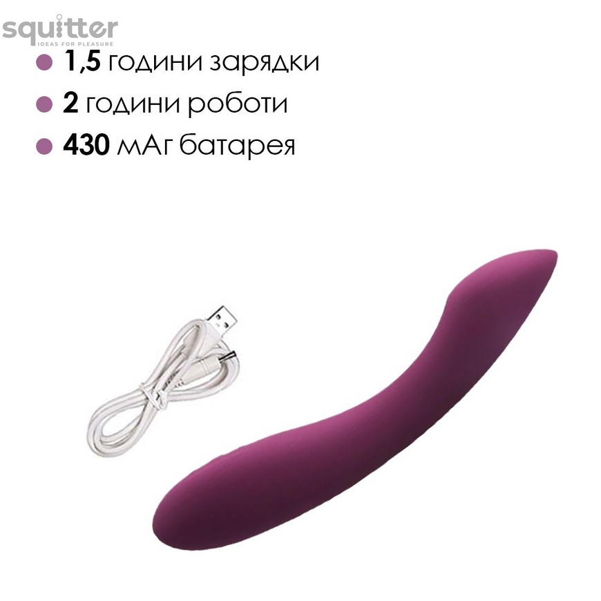 Вибратор для точки G с интеллектуальным режимом Svakom Amy 2 Violet SO6997 фото