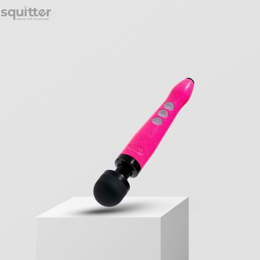 Вібромасажер DOXY Die Cast 3R Hot Pink, дуже потужний, перезаряджуваний, металевий корпус SX2460 - онлайн-сексшоп Сквітер