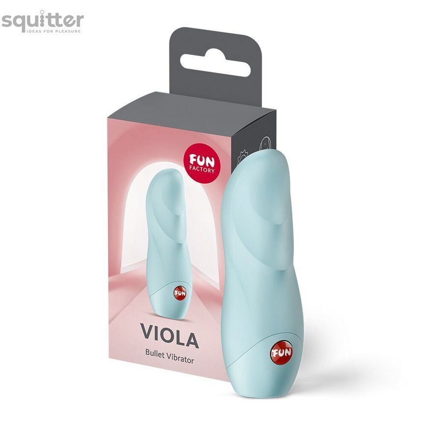 Вібратор Fun Factory Viola Ice Blue SX3705 - онлайн-сексшоп Сквітер