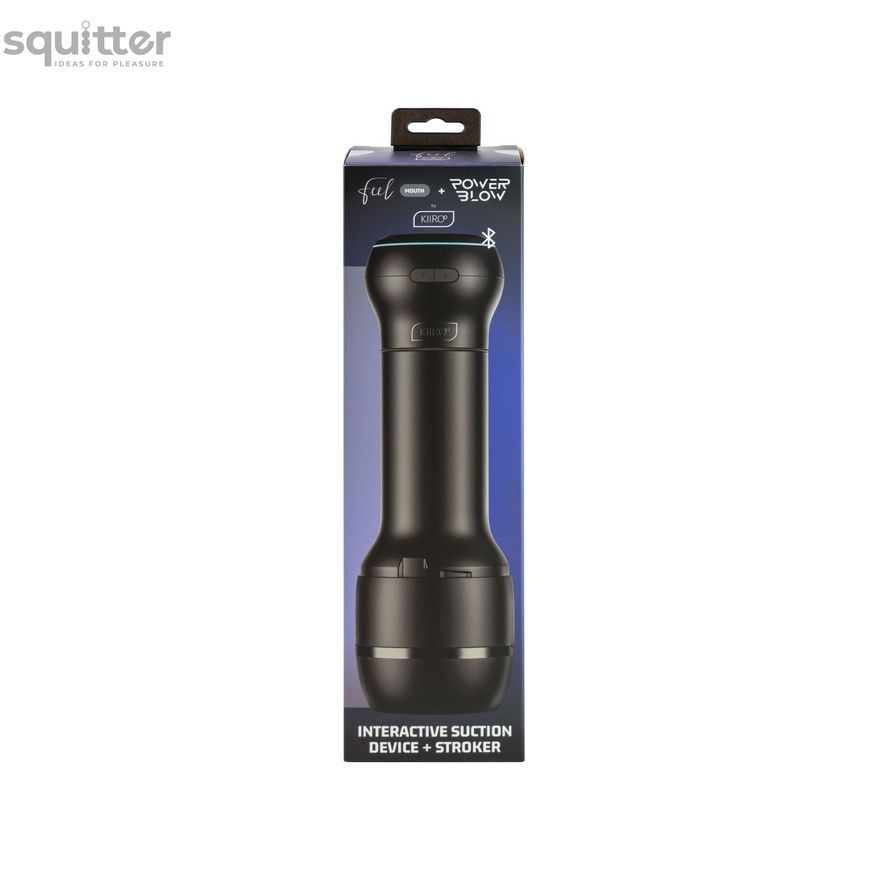 Мастурбатор-ротик Kiiroo Feel Mouth зі всмоктувальною інтерактивною насадкою PowerBlow Combo Set SX1231 - онлайн-сексшоп Сквітер