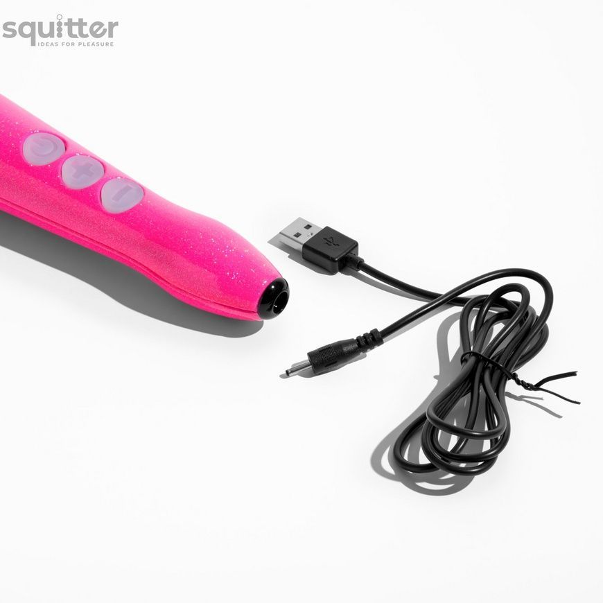 Вібромасажер DOXY Die Cast 3R Hot Pink, дуже потужний, перезаряджуваний, металевий корпус SX2460 - онлайн-сексшоп Сквітер