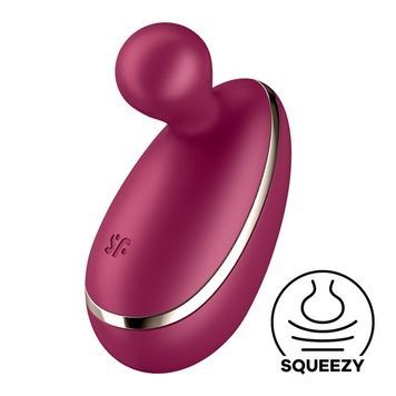 Вібратор для зовнішньої стимуляції Satisfyer Spot On 1 Berry, гнучкий відросток SO8413 - онлайн-сексшоп Сквітер