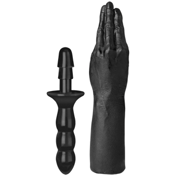 Рука для фістингу Doc Johnson Titanmen The Hand with Vac-U-Lock Compatible Handle, діаметр 6,9 см SO2810 фото