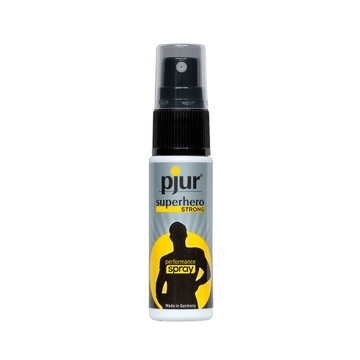 Пролонгувальний спрей pjur Superhero Strong Spray 20 ml, з екстрактом імбиру, всотується в шкіру PJ12920 фото