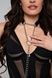 Нашийник з повідцем Bedroom Fantasies: Collar with Chain - Silver SX2207,1 - інтернет-магазин інтимних товарів Squitter