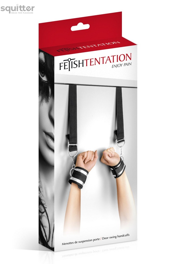 Фиксатор для рук на двери Fetish Tentation Door swing handcuffs SO4669 фото