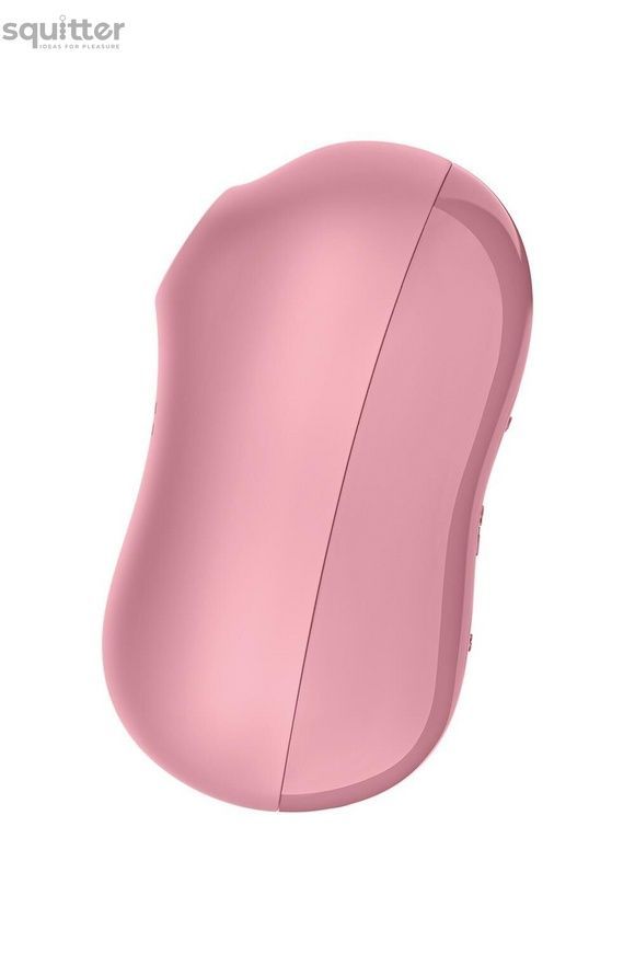Вакуумный стимулятор с вибрацией Satisfyer Cotton Candy Light Red SO6282 - онлайн-сексшоп Сквитер