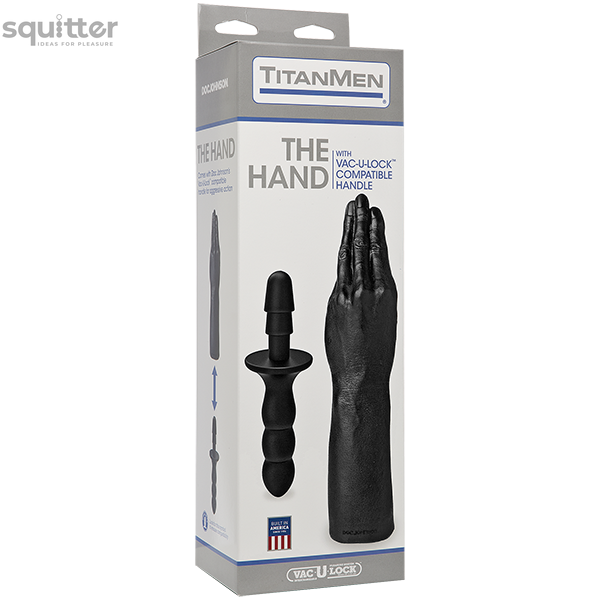 Рука для фистинга Doc Johnson Titanmen The Hand with Vac-U-Lock Compatible Handle, диаметр 6,9см SO2810 фото