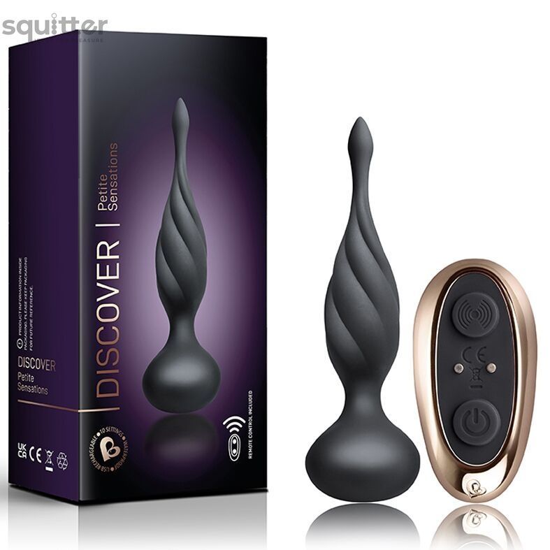 Анальна вібропробка Rocks Off Petite Sensations &ndash; Discover Black SO5978 - онлайн-сексшоп Сквітер