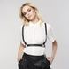 Портупея Bijoux Indiscrets MAZE - X Harness Black, экокожаSO2676,7 - интернет-магазин интимных товаров Squitter