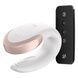 Смарт-вібратор для пар Satisfyer Double Love (White) SO4928,1 - інтернет-магазин інтимних товарів Squitter