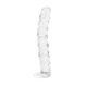 Скляний фалоімітатор Gildo Textured Glass Dildo No. 36 SX5026,2 - інтернет-магазин інтимних товарів Squitter