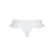 Трусики в горошек, с рюшами и шнуровкой Fatin Thong white XXL/XXXL - PassionSO5345,6 - интернет-магазин интимных товаров Squitter