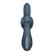Вібратор з ротацією Satisfyer Heat Flex 4 Grey, підігрів до 39&deg;C SX2170,4 - інтернет-магазин інтимних товарів Squitter