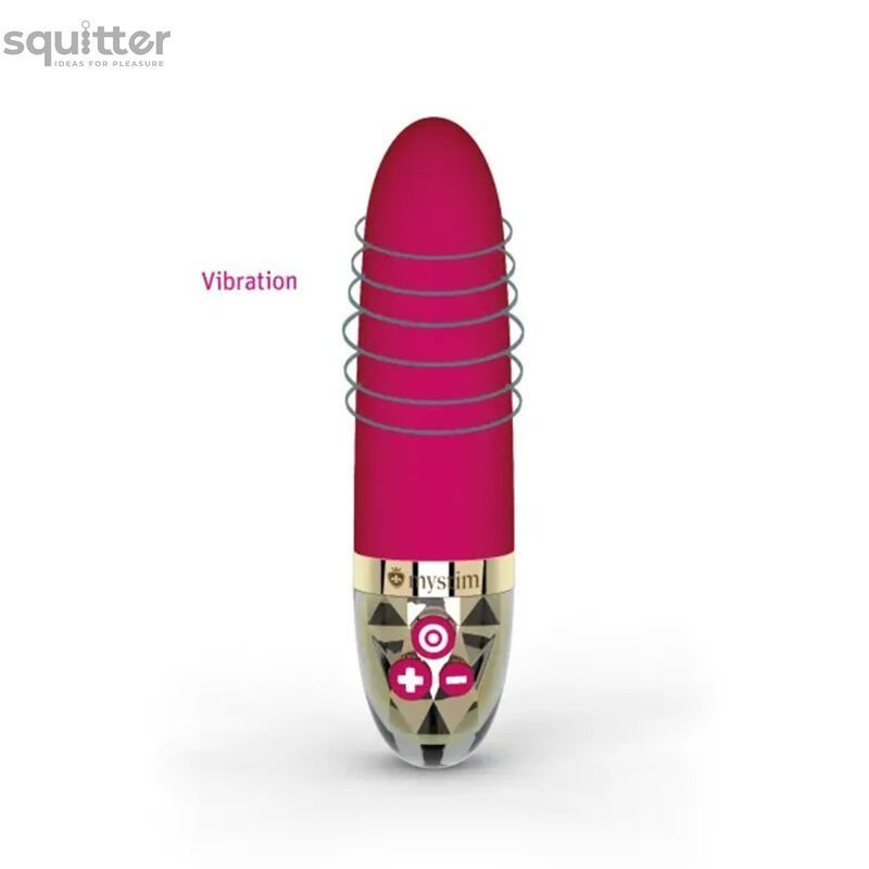 Вибратор Mystim Sleak Freak Pink, 8 режимов, внутренняя и внешняя стимуляция SO8140 - онлайн-сексшоп Сквитер