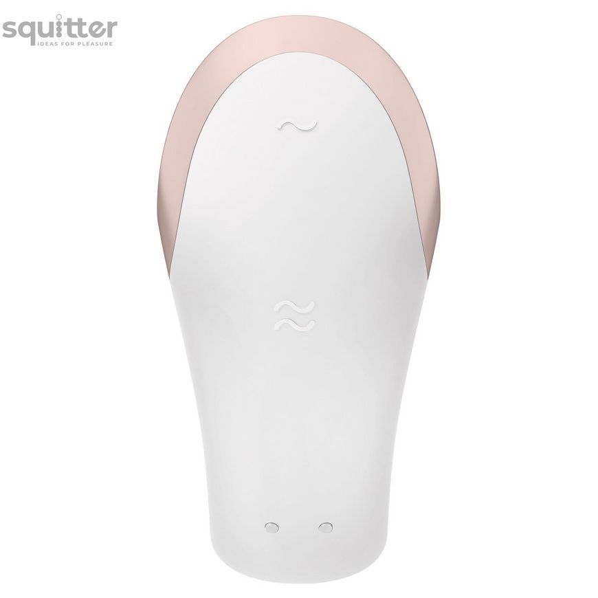 Смарт-вібратор для пар Satisfyer Double Love (White) SO4928 - онлайн-сексшоп Сквітер