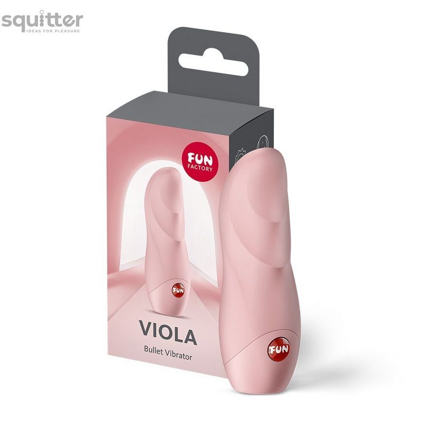 Вібратор Fun Factory Viola Soft Pink SX3706 - онлайн-сексшоп Сквітер