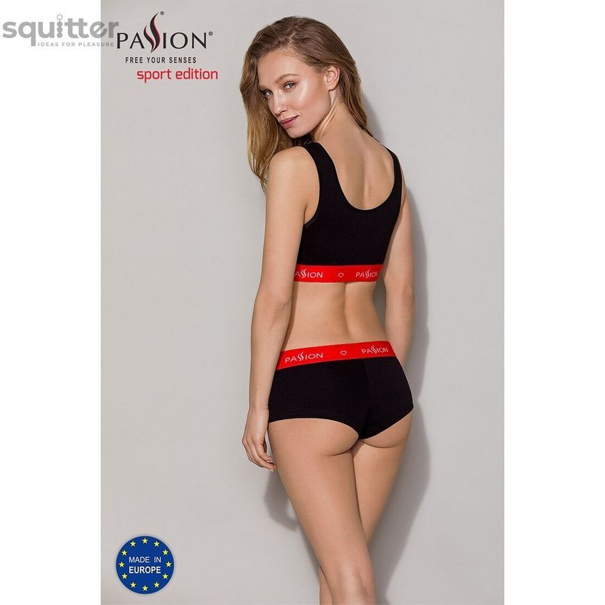 Спортивный топ на широких бретелях Passion PS003 TOP black, size XL SO4214 - онлайн-сексшоп Сквитер