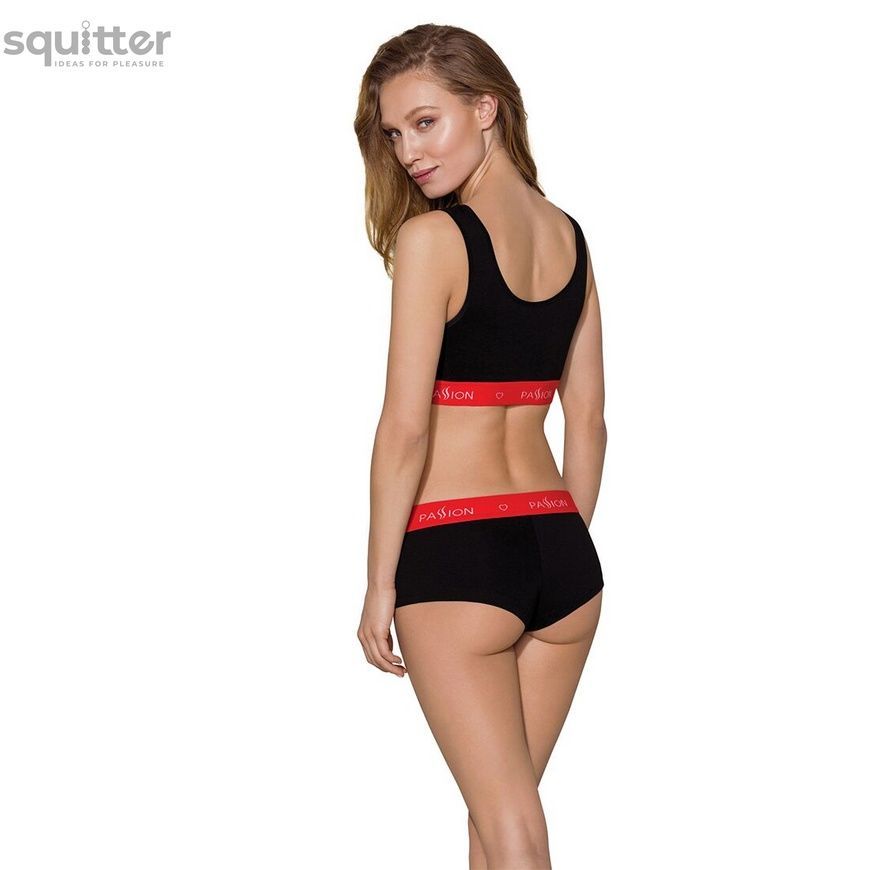 Спортивный топ на широких бретелях Passion PS003 TOP black, size XL SO4214 - онлайн-сексшоп Сквитер