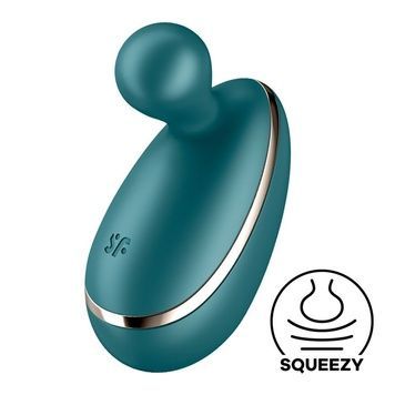 Вібратор для зовнішньої стимуляції Satisfyer Spot On 1 Green, гнучкий відросток SO8414 - онлайн-сексшоп Сквітер