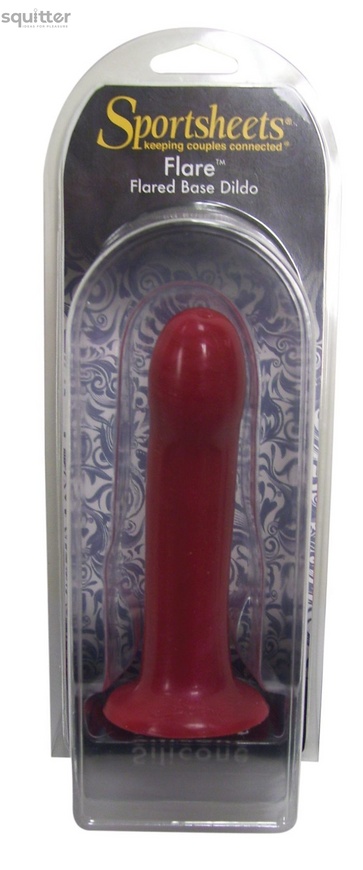 Насадка для страпона Sportsheets Silicone Dildo Flare, диаметр 3,3см SO1332 фото