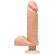 Фаллоимитатор Doc Johnson The D - Perfect D - Vibrating 8 Inch With Balls - ULTRASKYN, диаметр 5,1см SO1579 - онлайн-сексшоп Сквитер