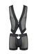 Комплект мужского белья на шнуровке Passion 053 Set William XXL/XXXL Black, жилет, боксерыSO7629,3 - интернет-магазин интимных товаров Squitter