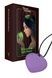 Мінівібратор &laquo;Сердечко&raquo; FairyGasm PleasureStone violet, 9 режимів, на шнурку SX0646,1 - інтернет-магазин інтимних товарів Squitter