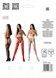 Еротичні колготки-бодістокінг зі шнурівкою на стегнах Passion S026 One Size, white, з доступом SO8950,5 - інтернет-магазин інтимних товарів Squitter