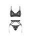 Комплект Obsessive Euridia 3-pcs set XL/2XL SX3588,2 - інтернет-магазин інтимних товарів Squitter