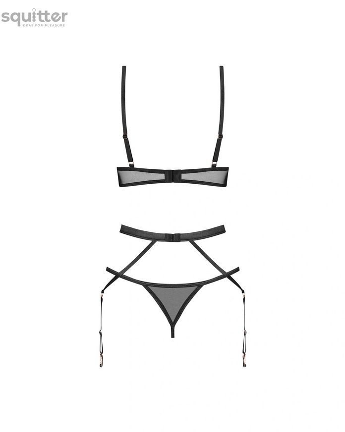 Комплект Obsessive Euridia 3-pcs set XL/2XL SX3588 - онлайн-сексшоп Сквітер