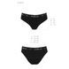Трусики-слипы из хлопка с эластаном Passion PS004 PANTIES black, size LSO4215,6 - интернет-магазин интимных товаров Squitter