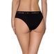 Трусики-слипы из хлопка с эластаном Passion PS004 PANTIES black, size LSO4215,2 - интернет-магазин интимных товаров Squitter