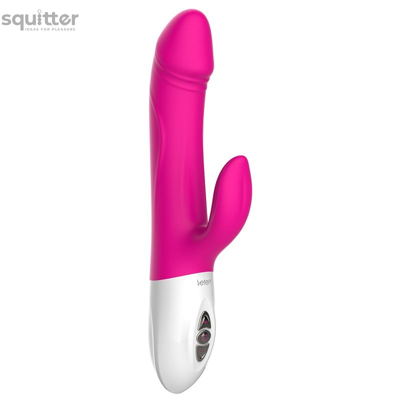 Пульсатор-кролик Leten Vibrator Realistic з підігрівом і вібрацією кліторального відростка SO3931 фото