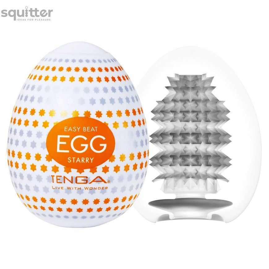 Мастурбатор-яйце Tenga Egg Starry SX4018 - онлайн-сексшоп Сквітер