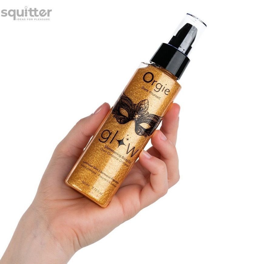 Олія-шимер для тіла Orgie &ndash; Glow Shimmering Body Oil (110 мл), чуттєвий аромат, зволоження SX1501 - онлайн-сексшоп Сквітер