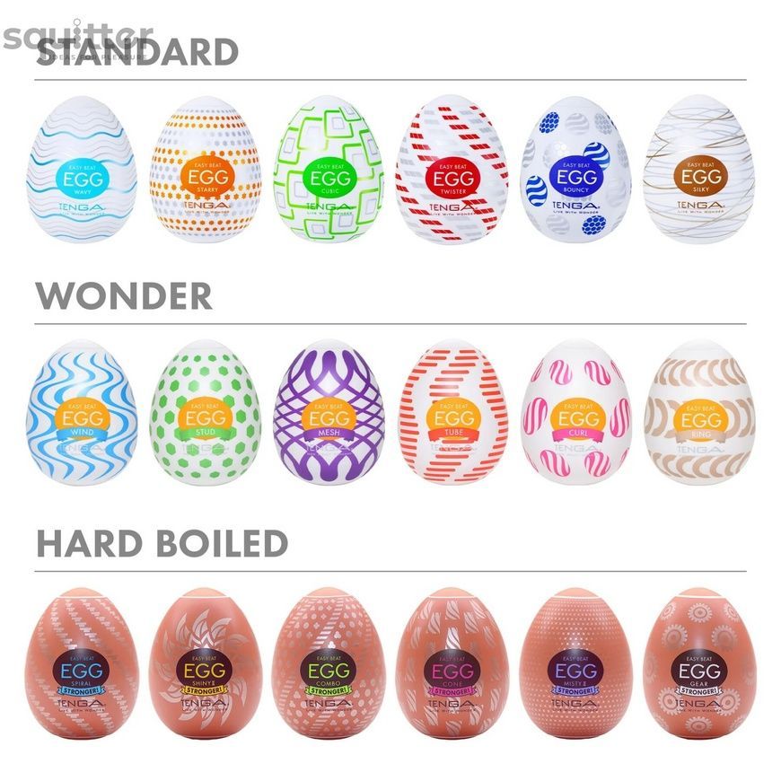 Мастурбатор-яйце Tenga Egg Starry SX4018 - онлайн-сексшоп Сквітер