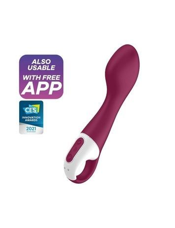 Смарт вібратор точки G Satisfyer Hot Spot з функцією підігріву SO6105 - онлайн-сексшоп Сквітер